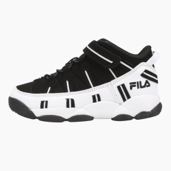 Fila Spaghetti Kd - Tytön Ahdonghwa Kengät - Valkoinen/Mustat | FI-21561